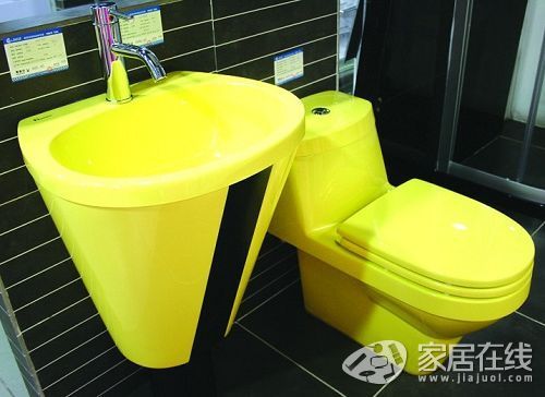 卫浴洁具也好色 明艳色彩为何惹人喜爱